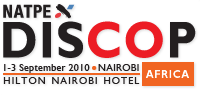 Discop Africa, Sepmtember 1-3, Nairobi (Kenia)